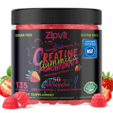 zipvit Creatine Monohydrate Gummies bottle front view
