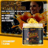 zipvit Creatine Monohydrate Gummies bottle top view