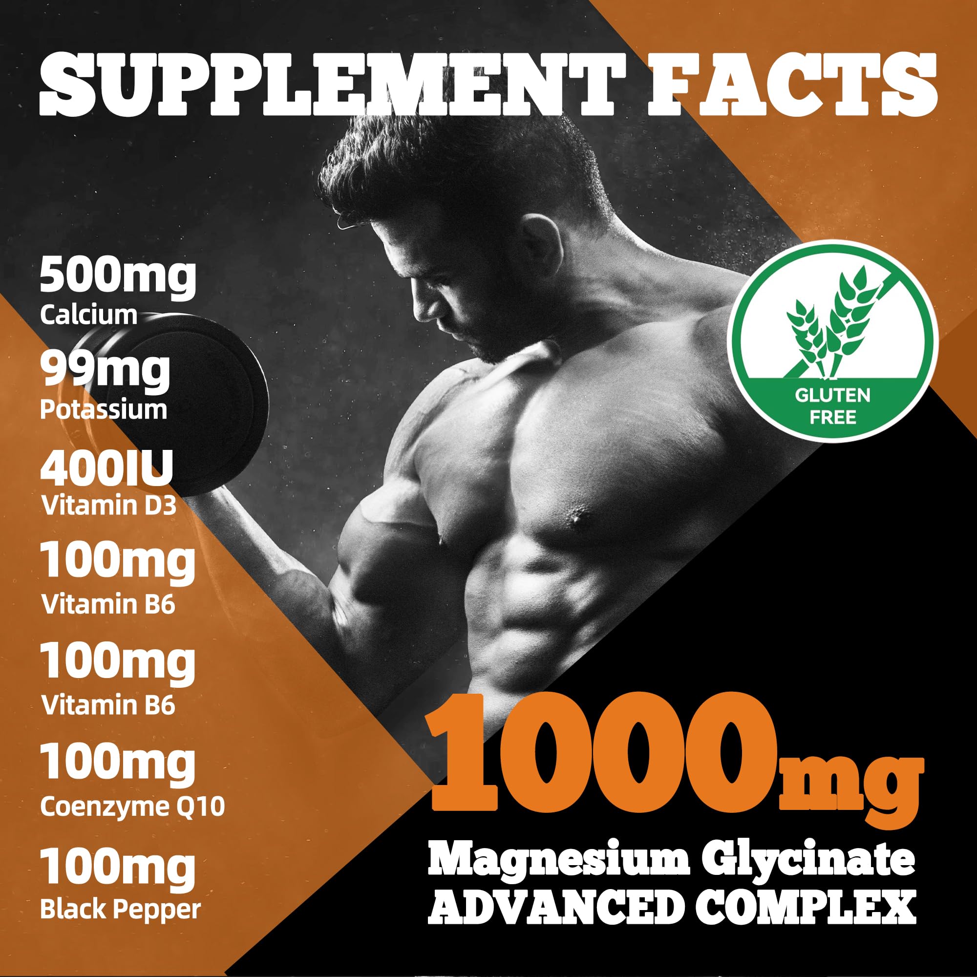 zipvit Magnesium Glycinate Gummies 1000mg side view of packaging