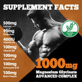 zipvit Magnesium Glycinate Gummies 1000mg side view of packaging