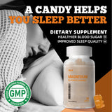 zipvit Magnesium Glycinate Gummies 1000mg with fresh oranges