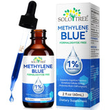 ZIXAOK Methylene Blue Liquid Supplement front view with dropper