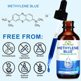 ZIXAOK Methylene Blue Liquid Supplement natural berry flavour