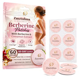 Zmztuhua Berberine Patch front view, showcasing botanical blend