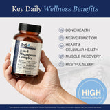 ZnS Health Magnesium Complex 500mg side view