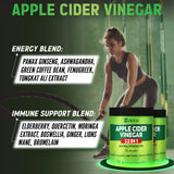 Zolotus Apple Cider Vinegar Capsules on a wooden table