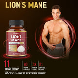 Zolotus Lion's Mane Mushroom Supplement in a lifestyle setting