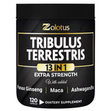 Zolotus Tribulus Terrestris 120 capsules front view