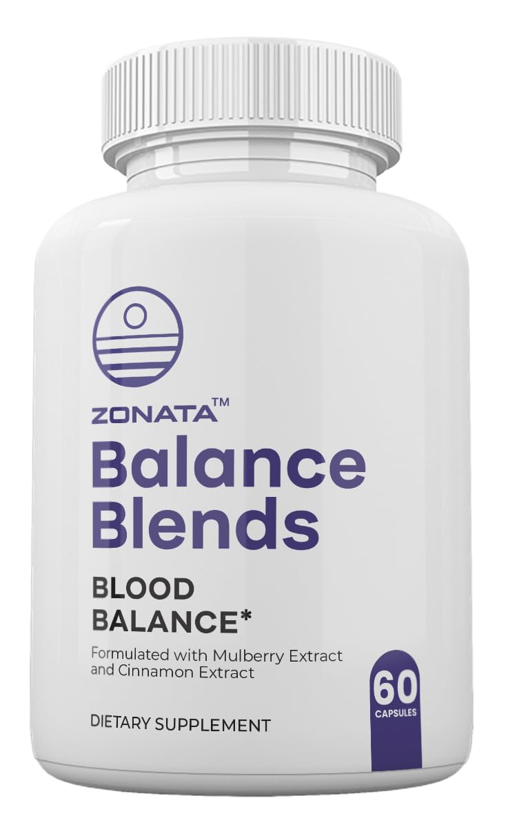 Zonata Balance Blends Blood Optimizer 60 Capsules front view