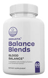 Zonata Balance Blends Blood Optimizer 60 Capsules front view