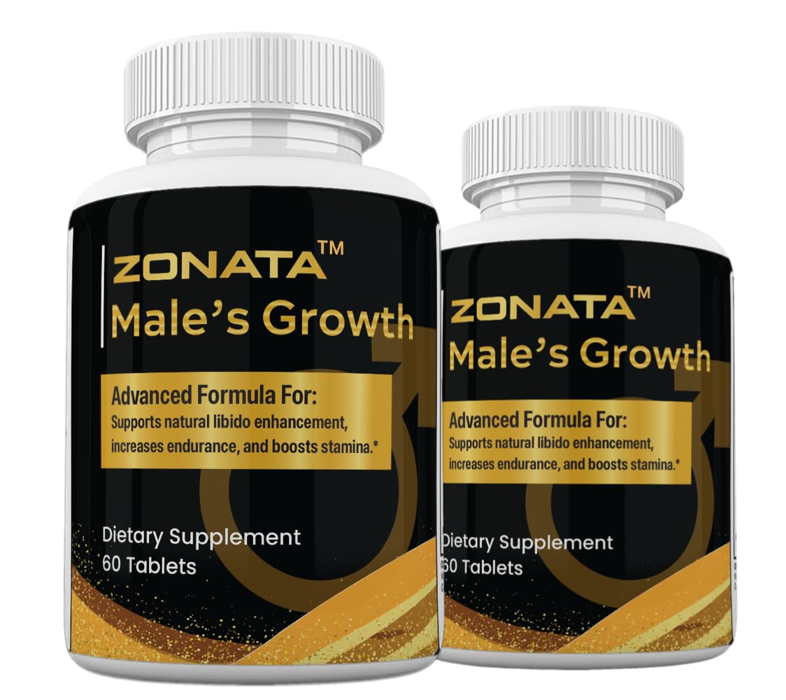 Zonata Male's Strength Supplements 113g front view
