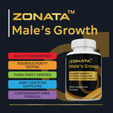 Zonata Male's Strength Supplements packaging