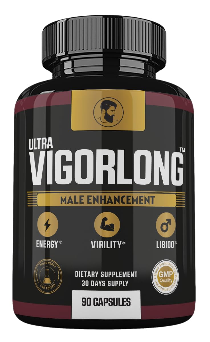 Zonata Ultra Vigorlong Male Supplement Capsules front view