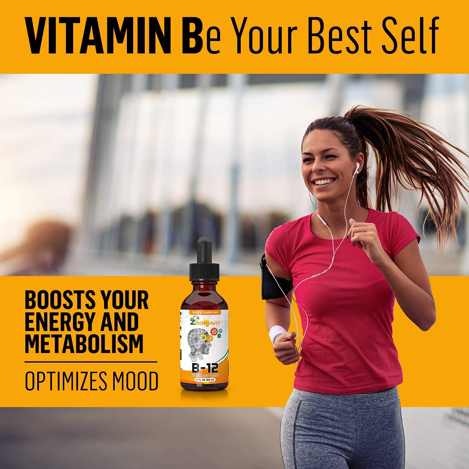 Zoomavit Liquid B12 Vitamin B Complex packaging