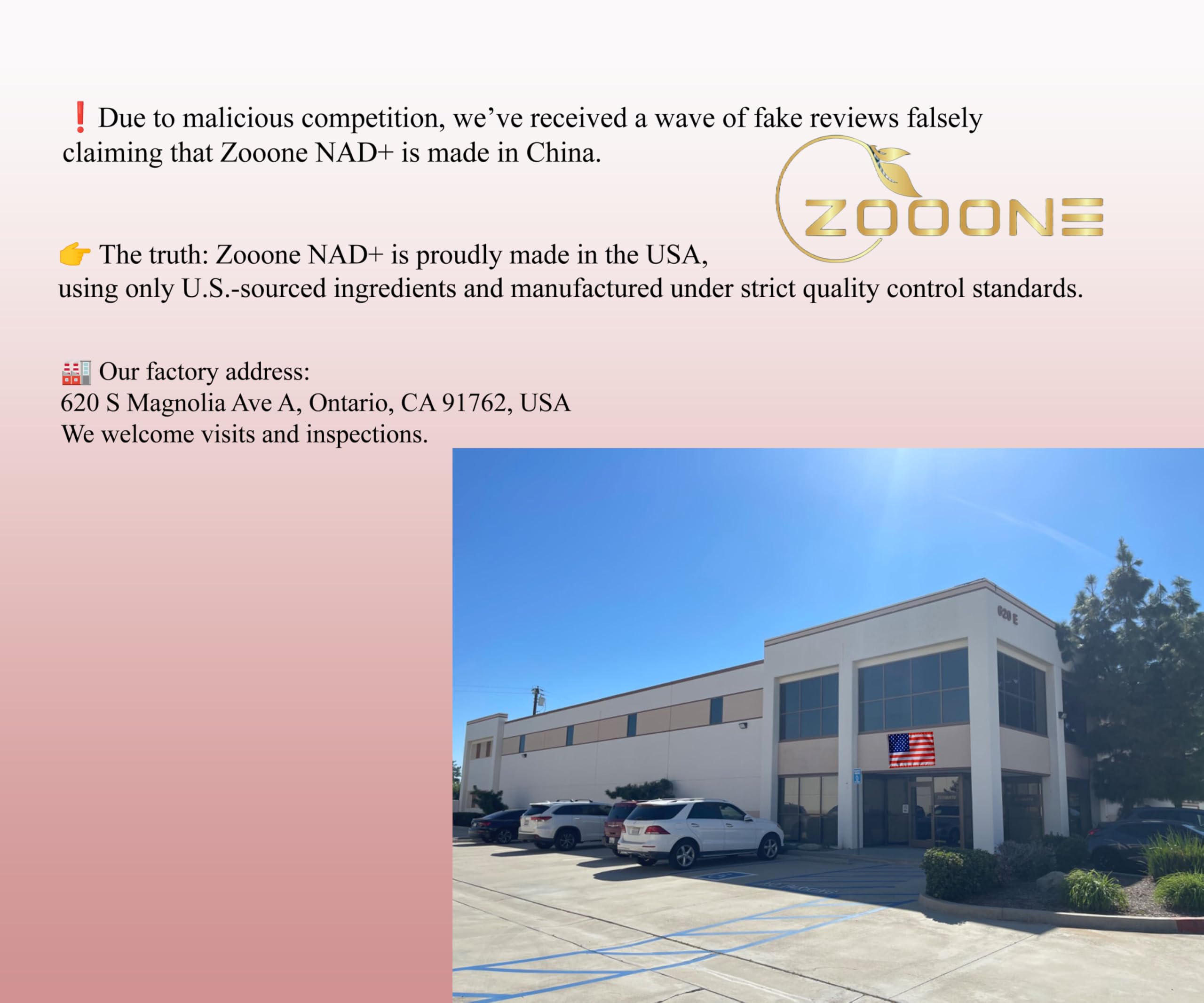 zooone NAD+ Supplement 600mg packaging