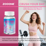 zooone Yerba Mate Capsules on a desk with a laptop