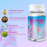 zooone Yerba Mate Capsules with lion's mane mushroom ingredients