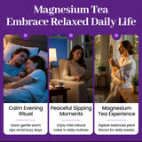 ZORALEA Magnesium Tea Barley Tea Blend tea bags displayed