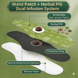 Zotreval Herbal Warming Patch with natural ingredients display