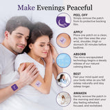 ZOVIRA Lavender Aromatherapy Sleep Patch with ingredients list