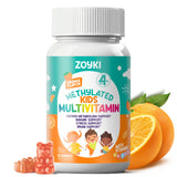 Zoyki Methylated Kids Multivitamin Gummies 60 Count bottle front view
