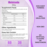 ZRLZJMP Melatonin Gummies in a hand for size reference
