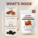 ZRRTXV Ceylon Cinnamon Supplement 100g back view