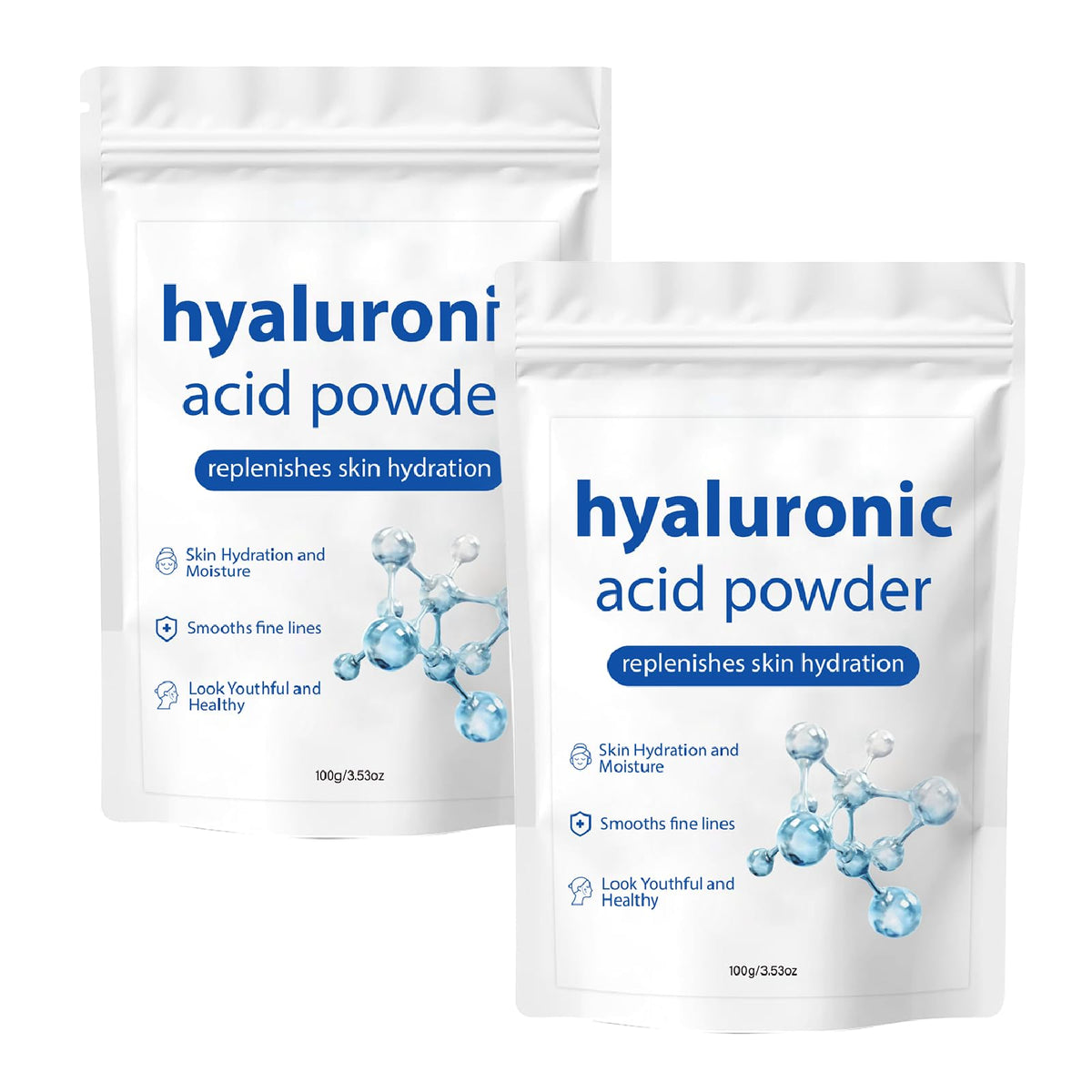 ZTSGU Hyaluronic Acid Powder 100g front view