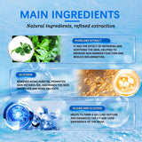 ZTSGU Hyaluronic Acid Powder 100g with skincare routine items