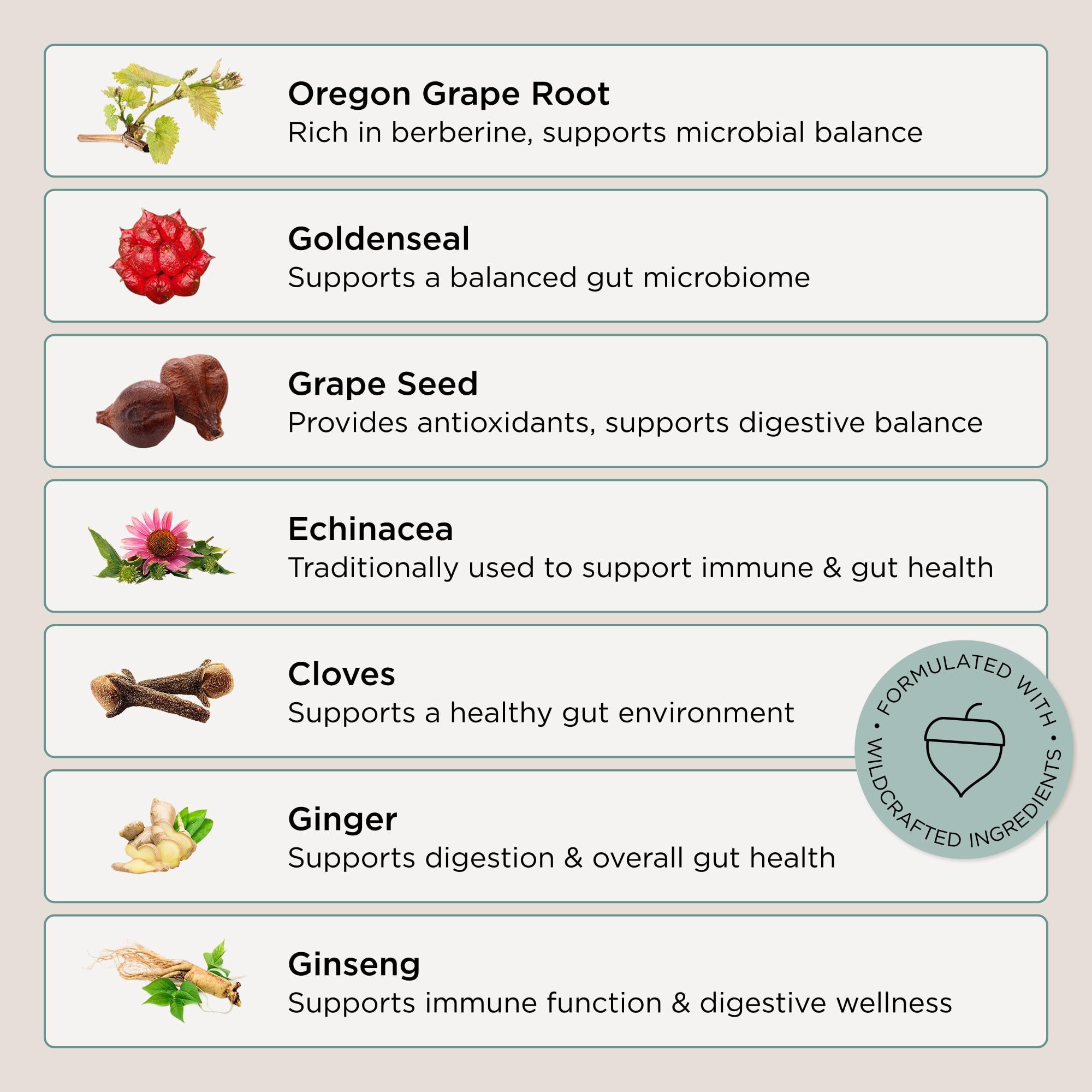 Zuma Nutrition Herbal Balance Tonic liquid in a glass