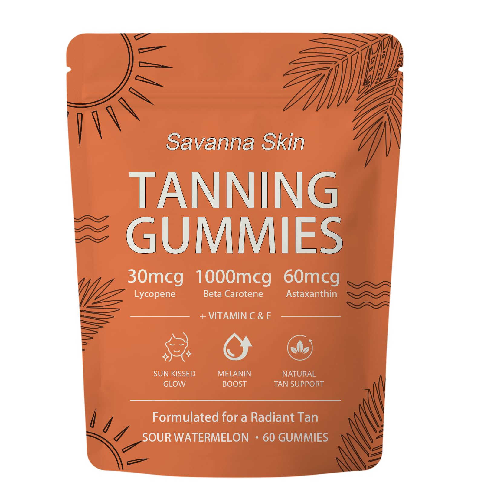 ZUTTL Astaxanthin Gummies 60 Count front view