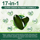ZUZOKKAHA Chlorella Softgels with measuring spoon for dosage
