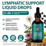 ZUZOKKAHA Echinacea 21-in-1 Liquid Drops 150g bottle side view