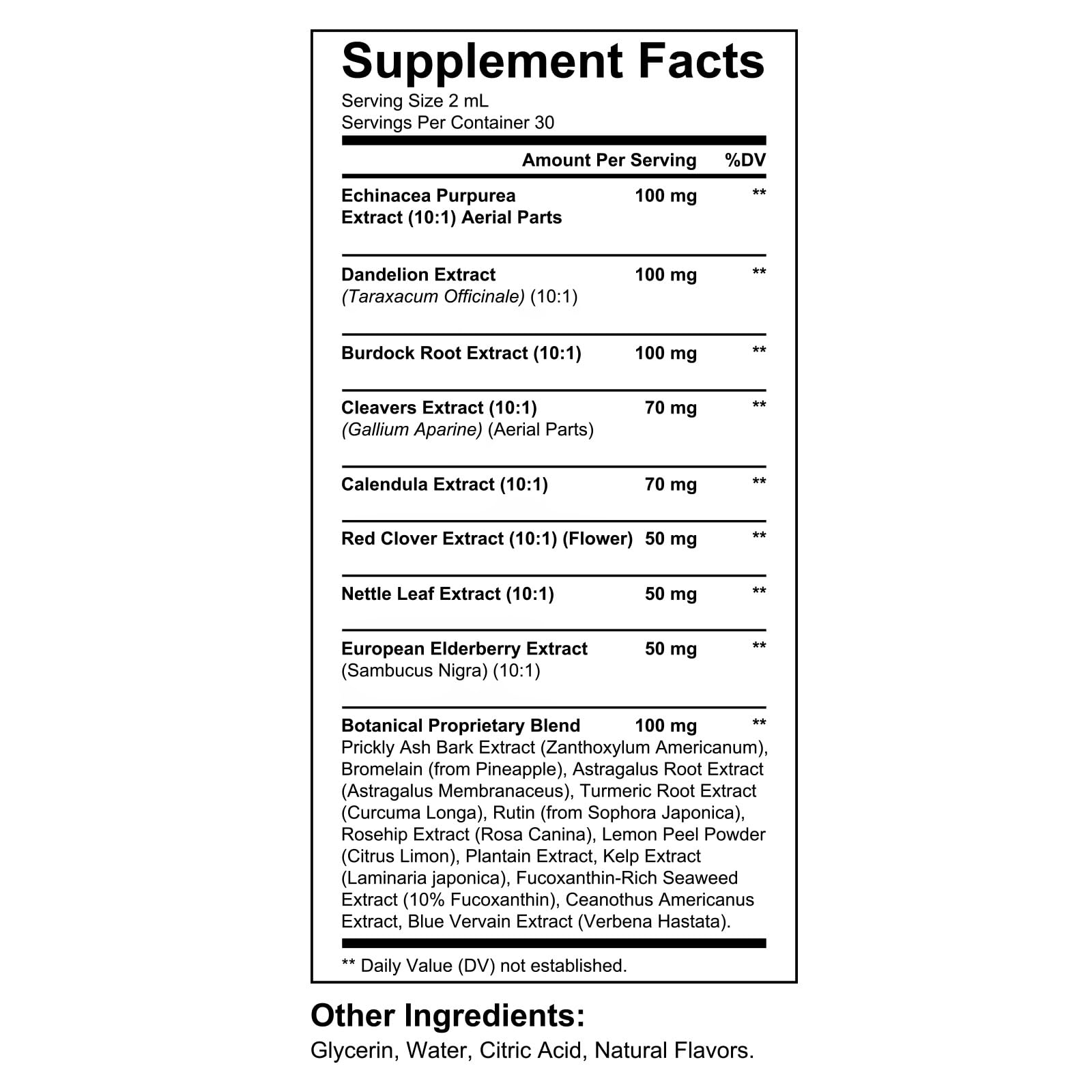 ZUZOKKAHA Echinacea 21-in-1 Liquid Drops 150g with a healthy lifestyle setup