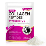 ZUZOKKAHA Multi Collagen Peptides Powder 70g front view