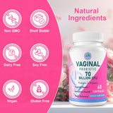 Zwllood Vaginal Probiotics showing capsule size