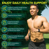 ZXXBEST Echinacea capsules in a hand