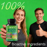 ZYGCDZ 24-in-1 Herbal Blend Supplement Capsules in a health setting