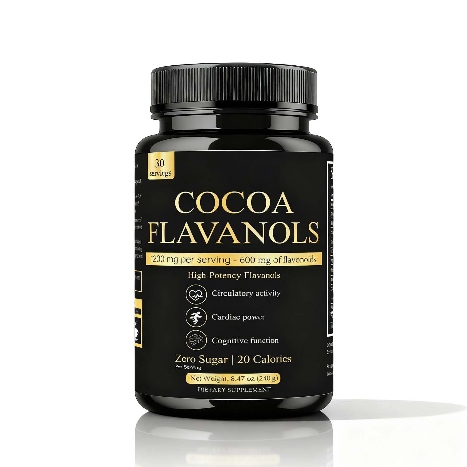 ZYGCDZ Flavonoid Powder packaging on a kitchen counter
