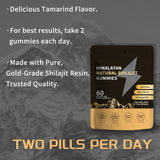 ZYGCDZ Shilajit Gummies showing gummy texture