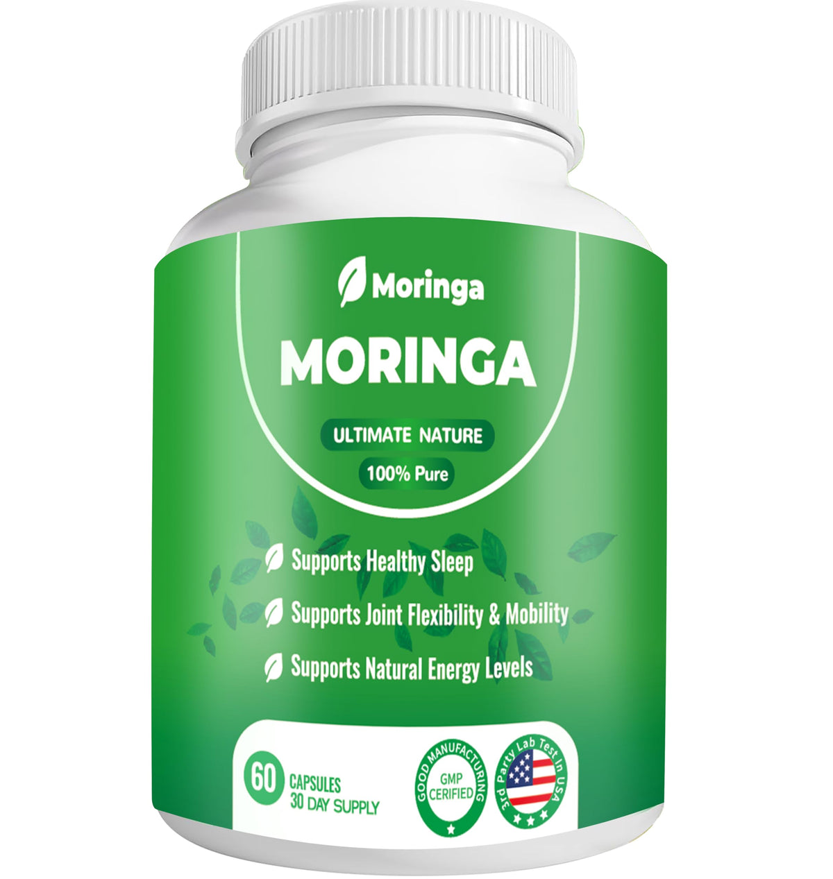 ZyliaVitaX Moringa Capsules 800mg bottle front view
