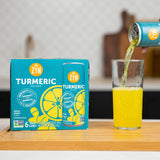 ZYN Turmeric Curcumin Supplement Drink served chilled
