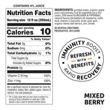 ZYN Turmeric Curcumin Supplement Drink with fruits