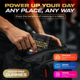 ZyterX Creatine Gummies Blueberry Raspberry Blackberry flavours