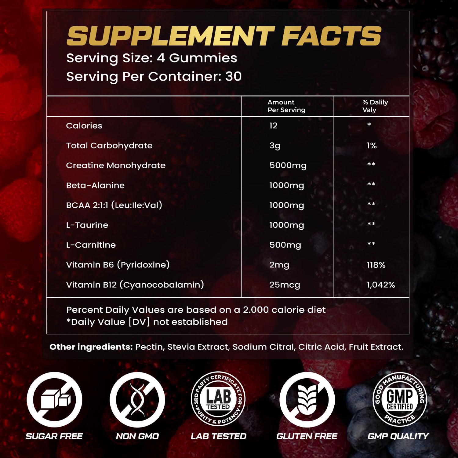 ZyterX Creatine Gummies in a lifestyle setting