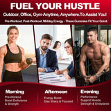 ZyterX Creatine Gummies nutritional information panel