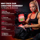 ZyterX Creatine Gummies side view of bottle