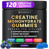 ZyterX Creatine Monohydrate Gummies blue packaging front view