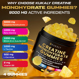 ZyterX Creatine Monohydrate Gummies pineapple flavour close-up