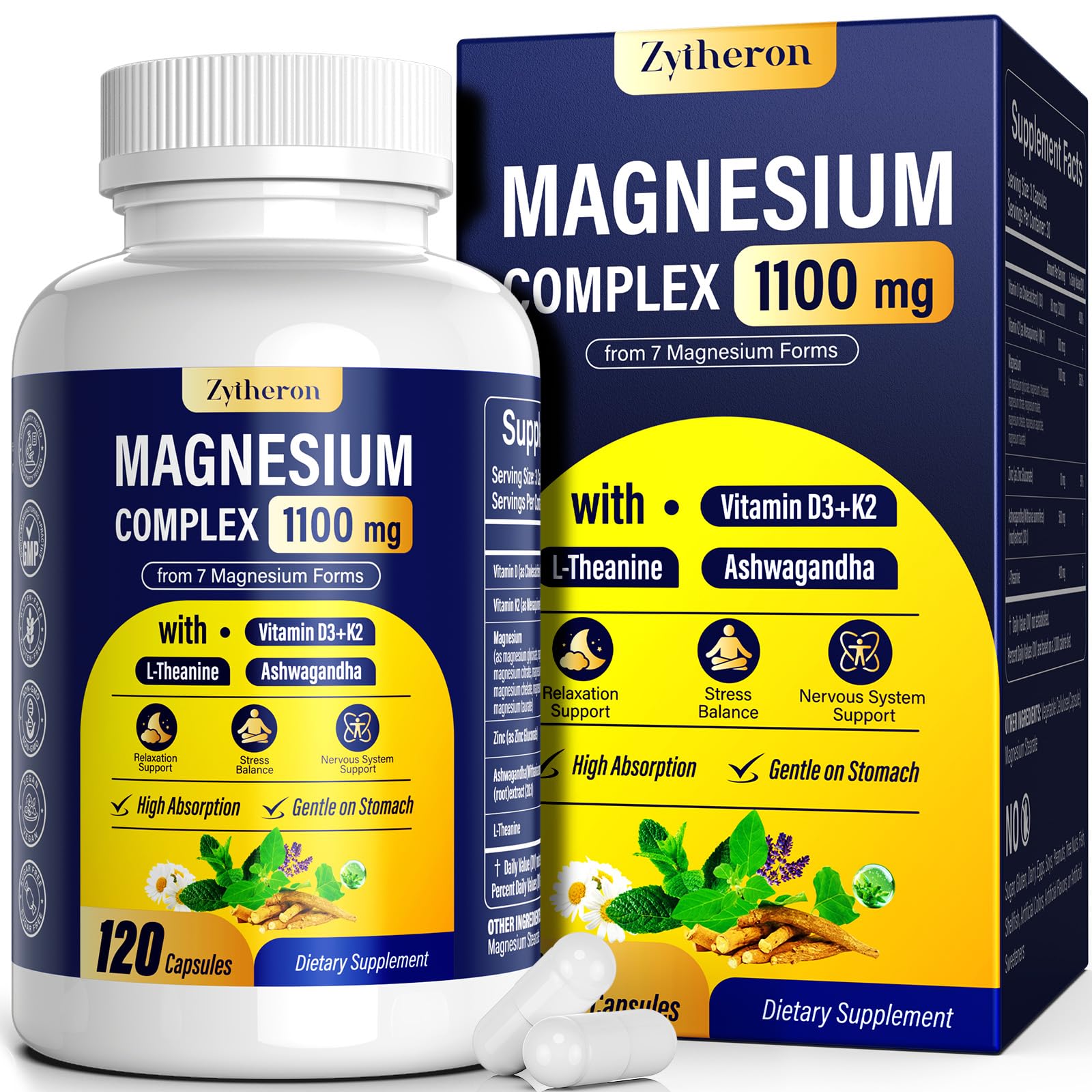 Zytheron Magnesium Glycinate Complex 150g front view